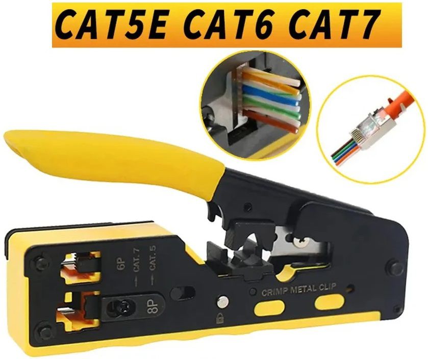 Util para montar RJ12 y RJ45